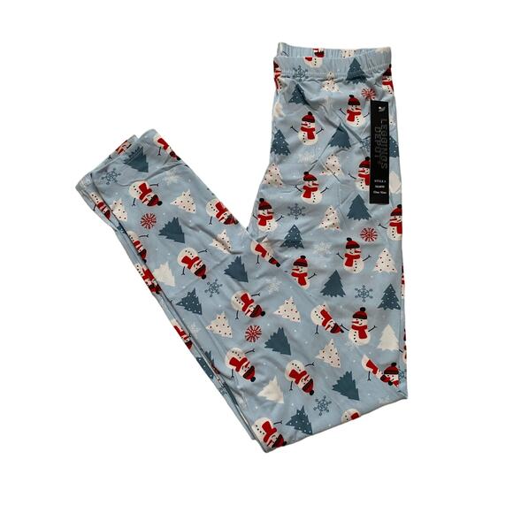 Winter/Christmas Snowmen Comfy Outfit- Medium Tunic and OS Leggings - Picture 4 of 9